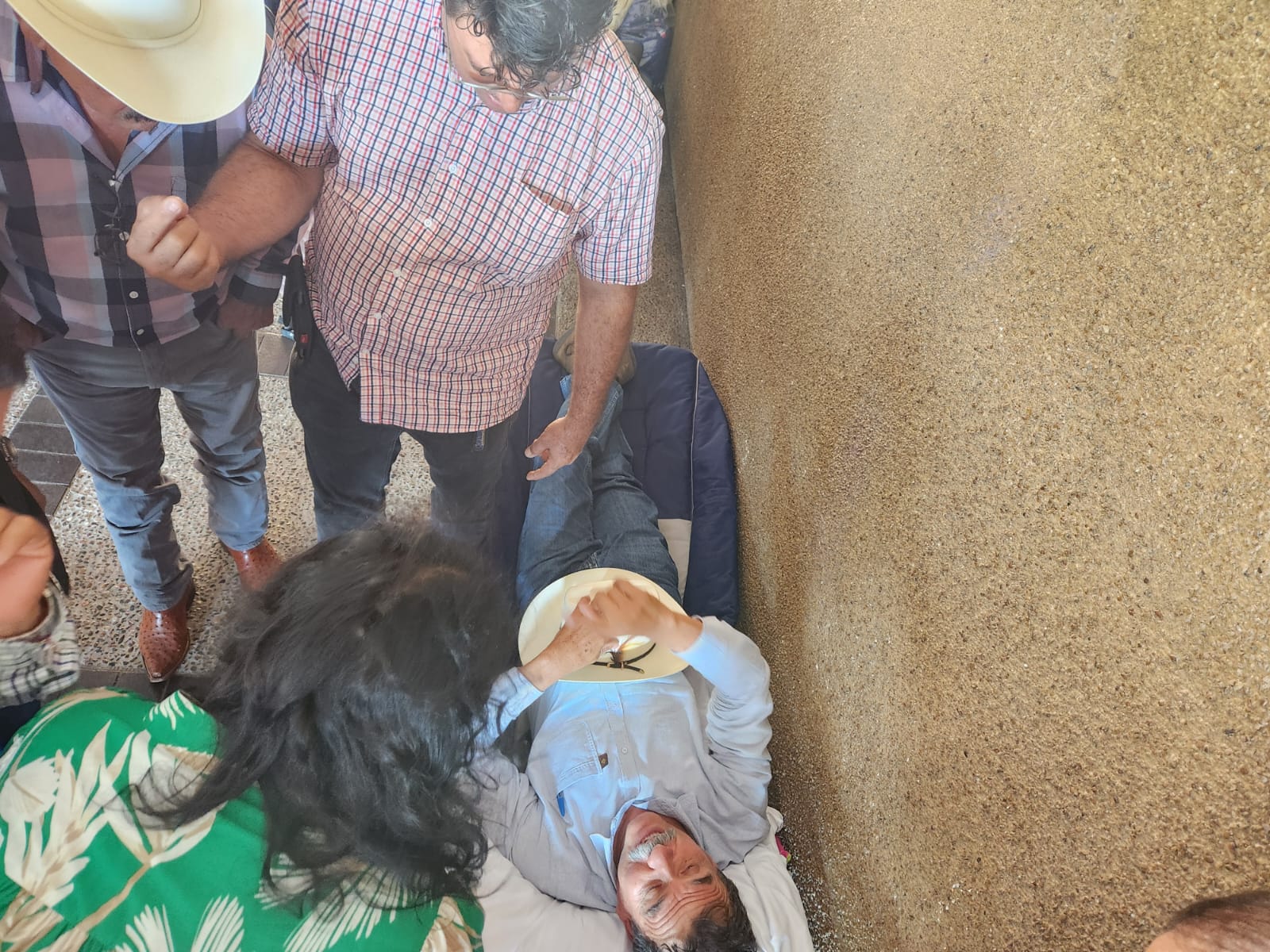 Baltazar Valdez en huelga de hambre
