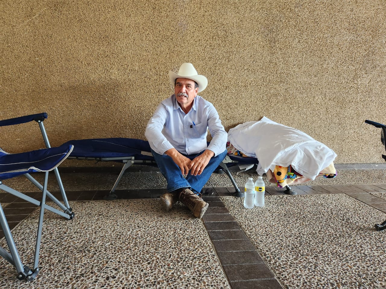 Baltazar Valdez en huelga de hambre