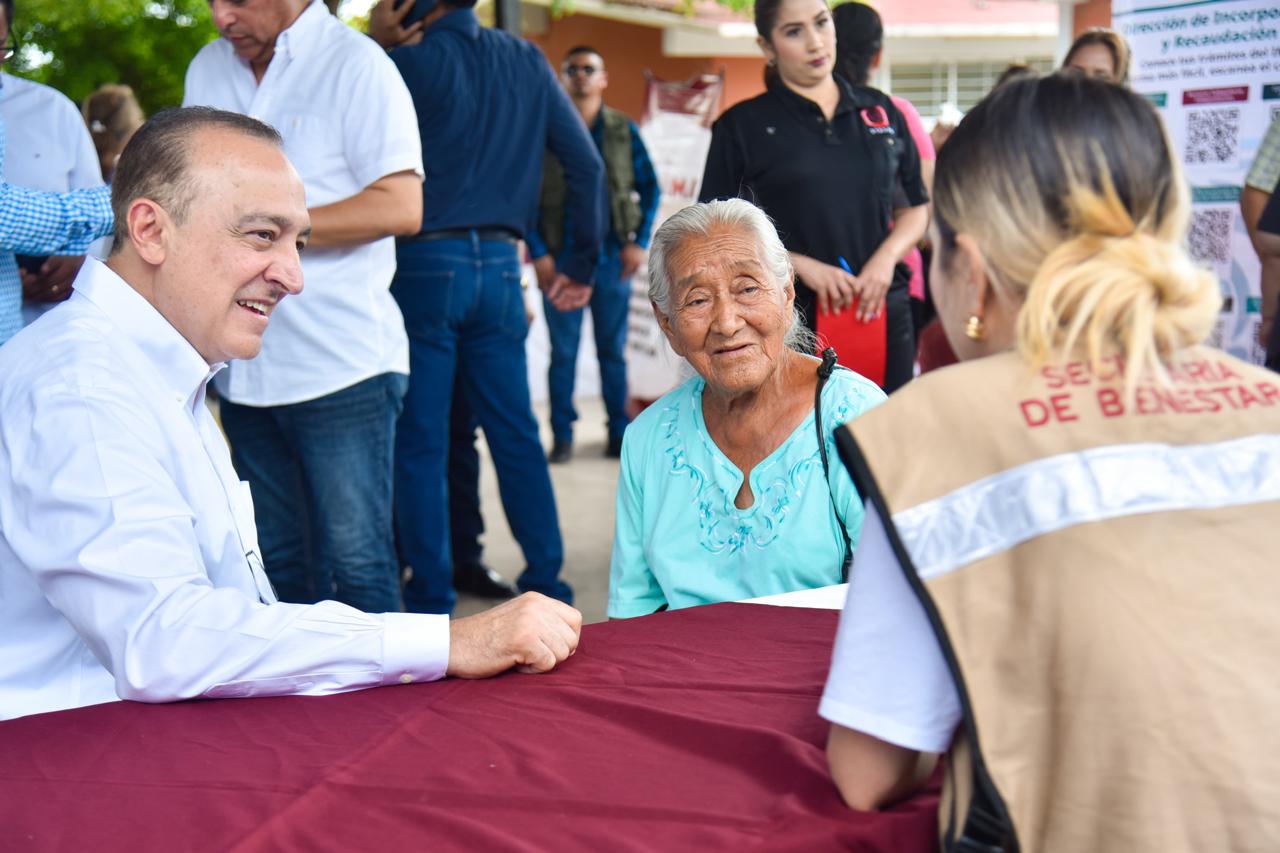 Caravana del Bienestar en Ahome