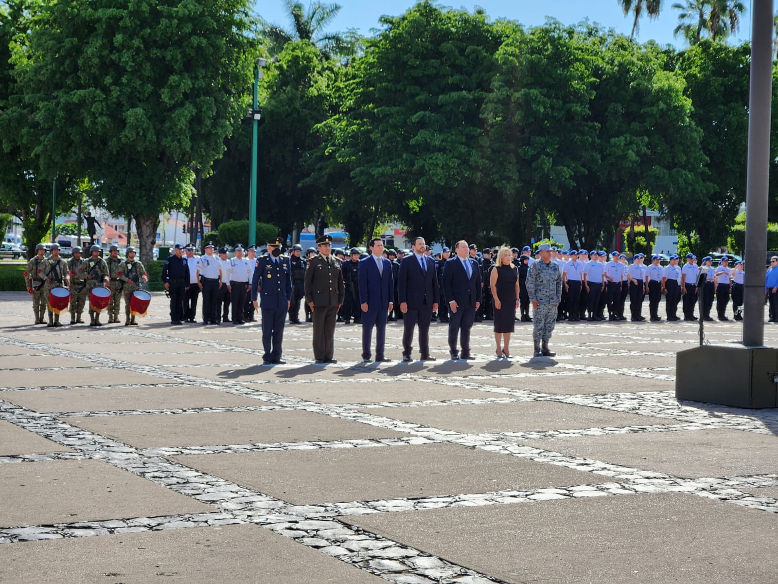 Con homenaje conmemoran el 153 aniversario luctuoso en memoria de Benito Juárez