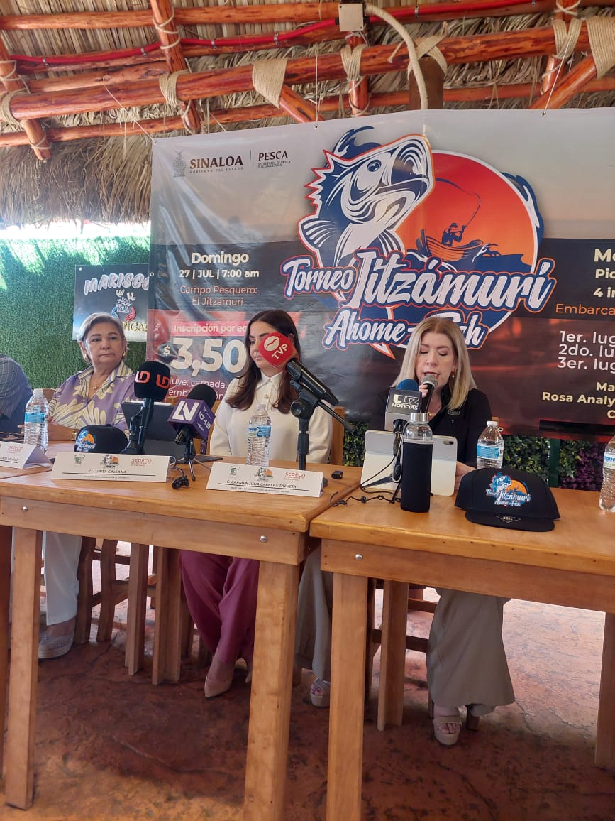 Confirman Torneo de Pesca Jitzámuri-Fish en Ahome