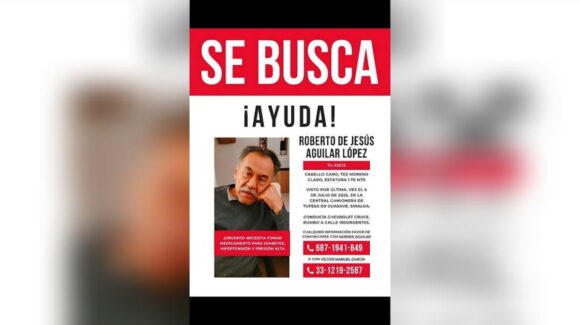 Adulto mayor está desaparecido desde el 6 de julio en Guasave; su familia lo busca