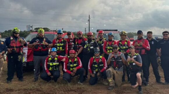 “Gracias, México”: Gobierno de Trump reconoce apoyo de bomberos en rescates por inundaciones en Texas