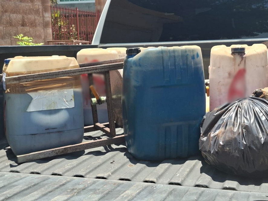 En diferentes operativos en Culiacán aseguran a un sujeto armado y diversas drogas