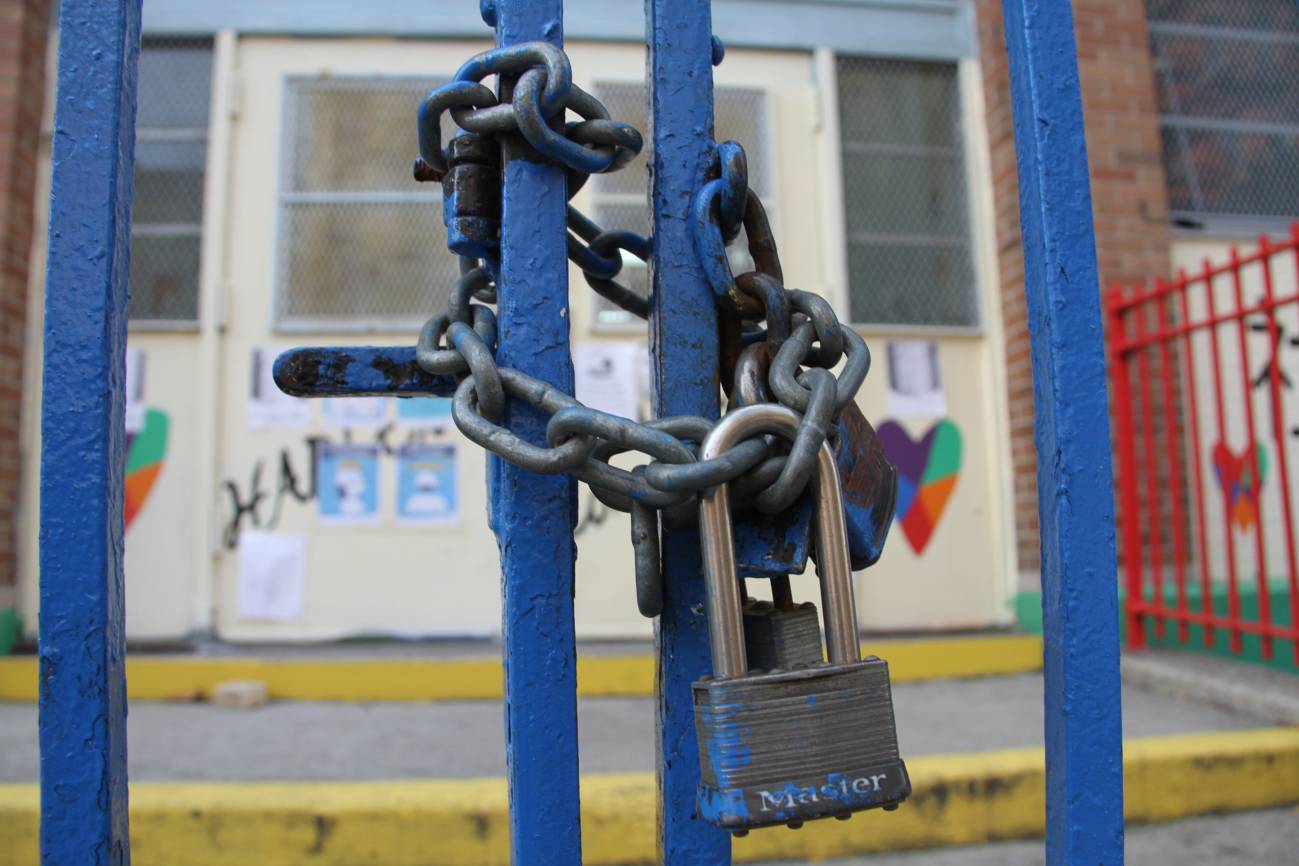 Escuelas cerradas en Sinaloa