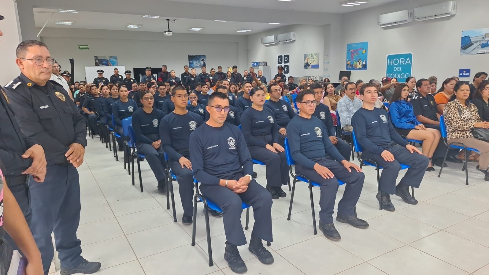 Graduación de la academia de Bomberos