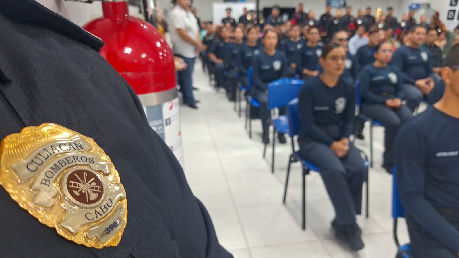 Graduación de la academia de Bomberos