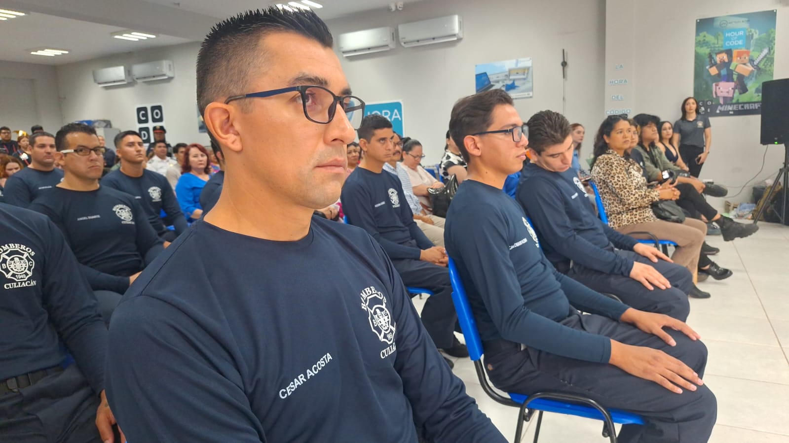 Graduación de la academia de Bomberos