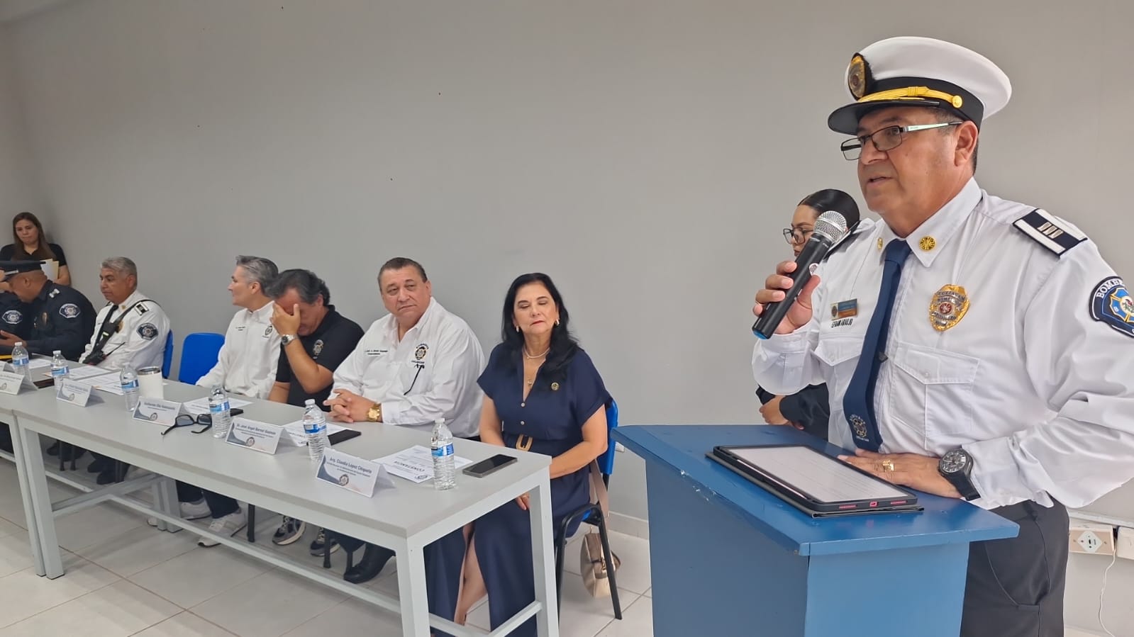 Graduación de la academia de Bomberos