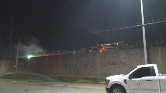 Habrá cortes de energía eléctrica tras incendio en la subestación Libramiento II y Santa Rosa: PC Mazatlán