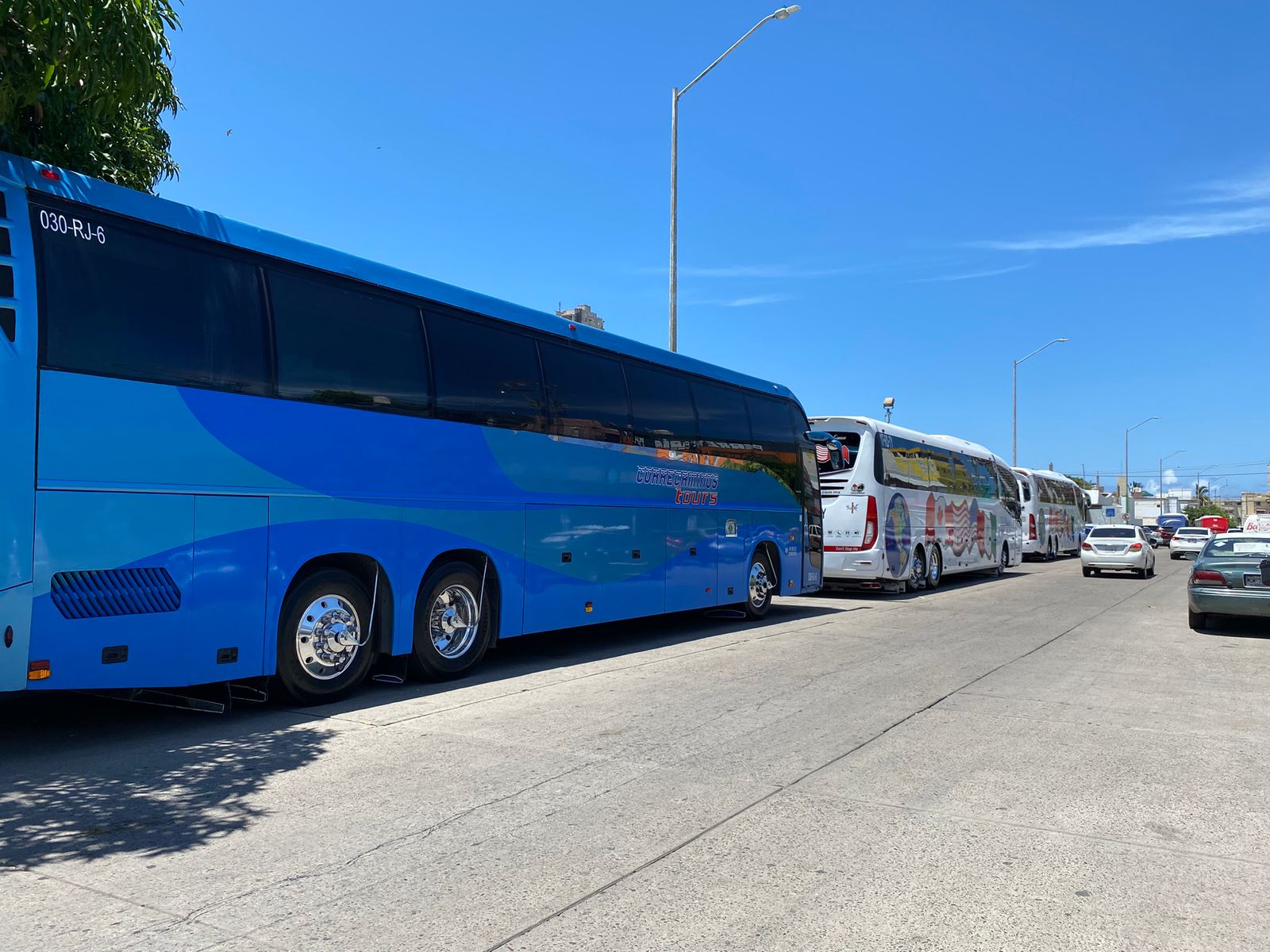 Lllegada de turistas a Mazatlán
