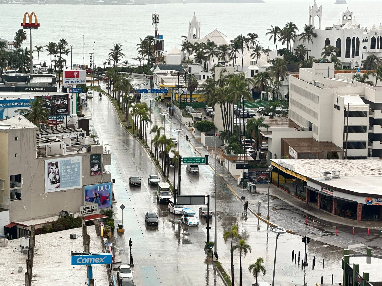 Lluvias en Mazatlán