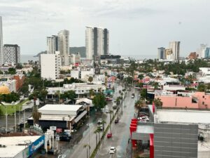 Lluvias registradas en Mazatlán
