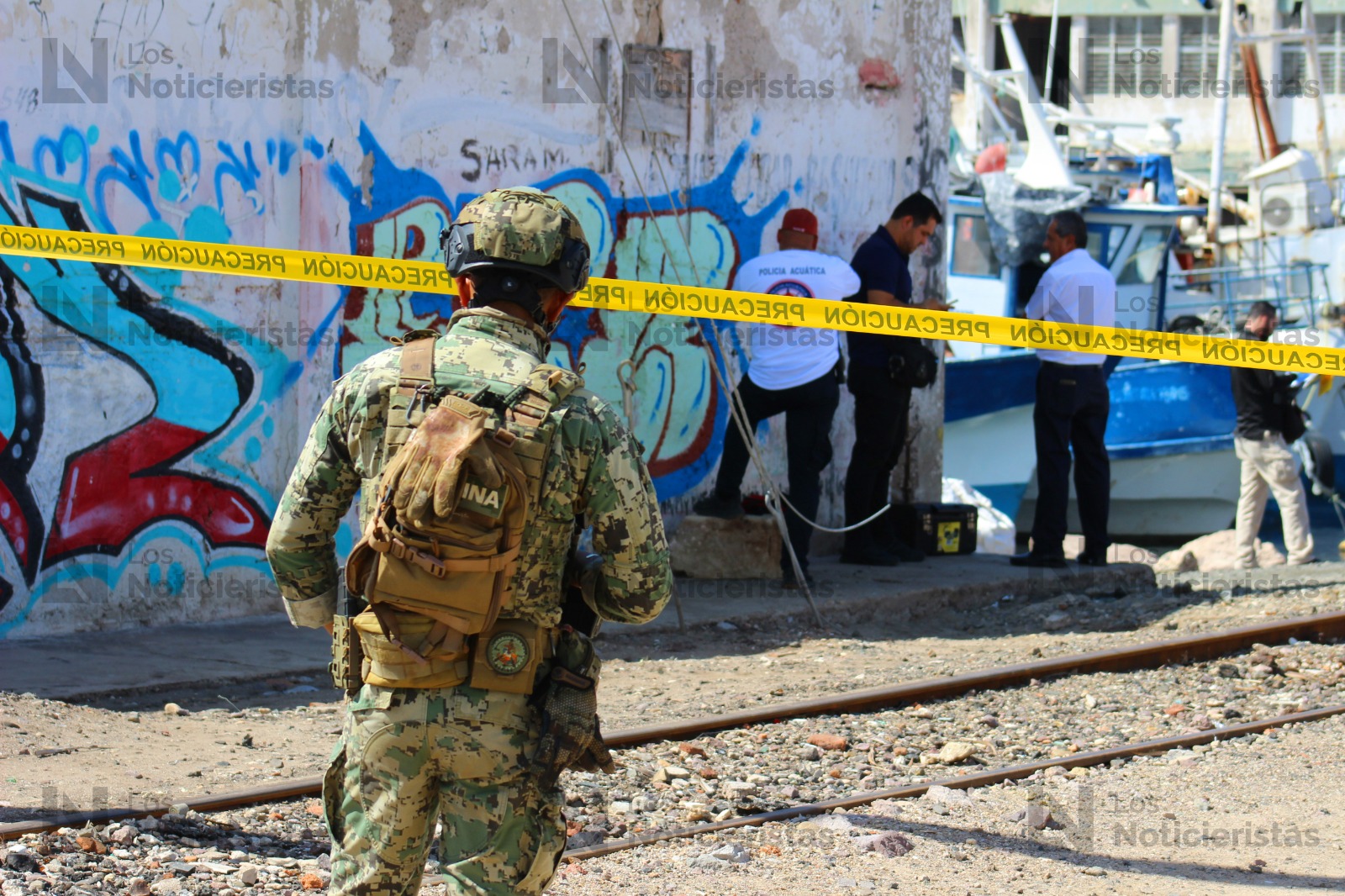 Localizan cuerpo sin vida flotando bajo el puente Juárez en Mazatlán