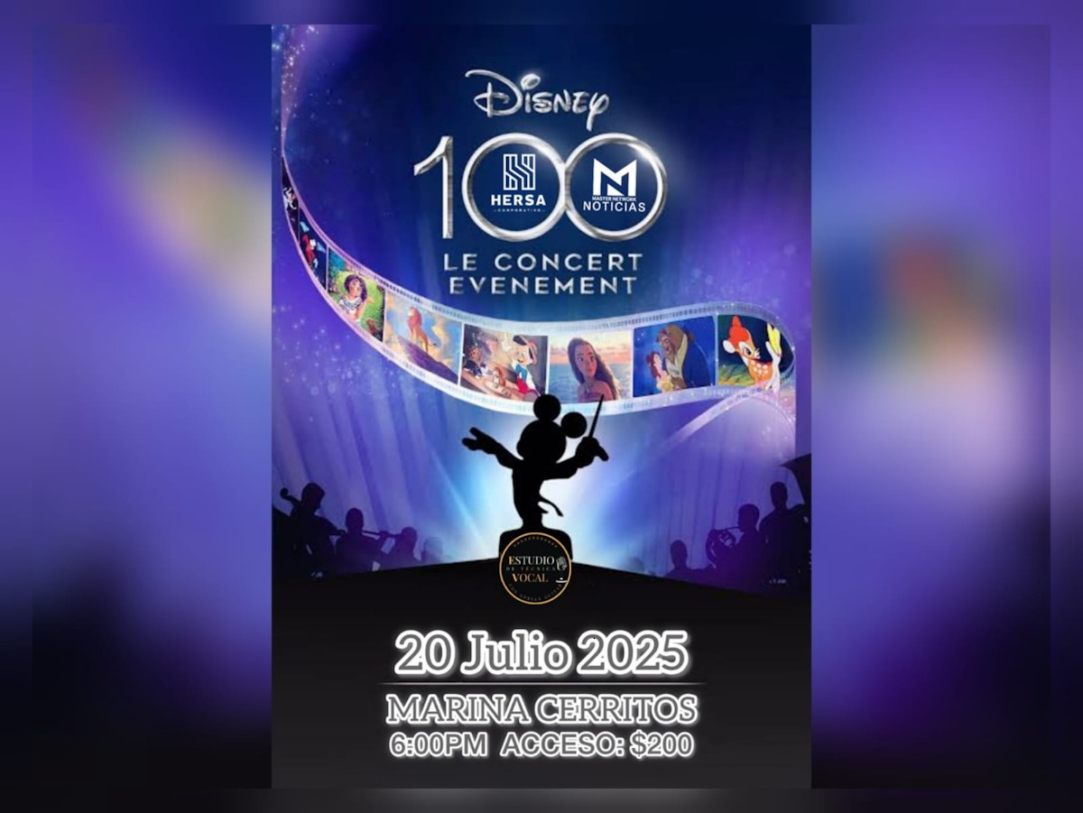 Marina Cerritos será sede del esperado Concierto Mágico de Disney