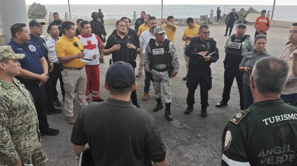 Afinan detalles en Mazatlán para el banderazo nacional del Operativo Verano Seguro 2025