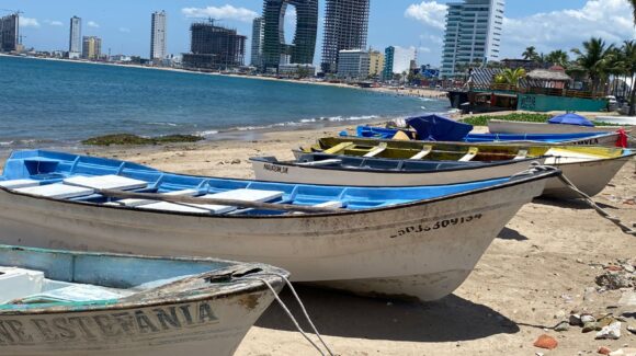 Oleaje por tsunami no perjudicó pesca ribereña pero sí lo hizo el viento sostenido: Pescadores de Mazatlán
