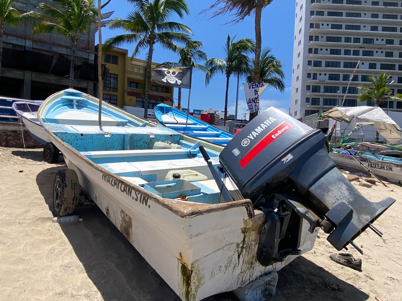 Pescadores de playa norte