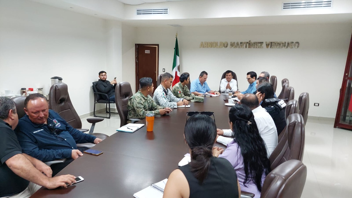 Reunión de seguridad por lluvias en Mocorito