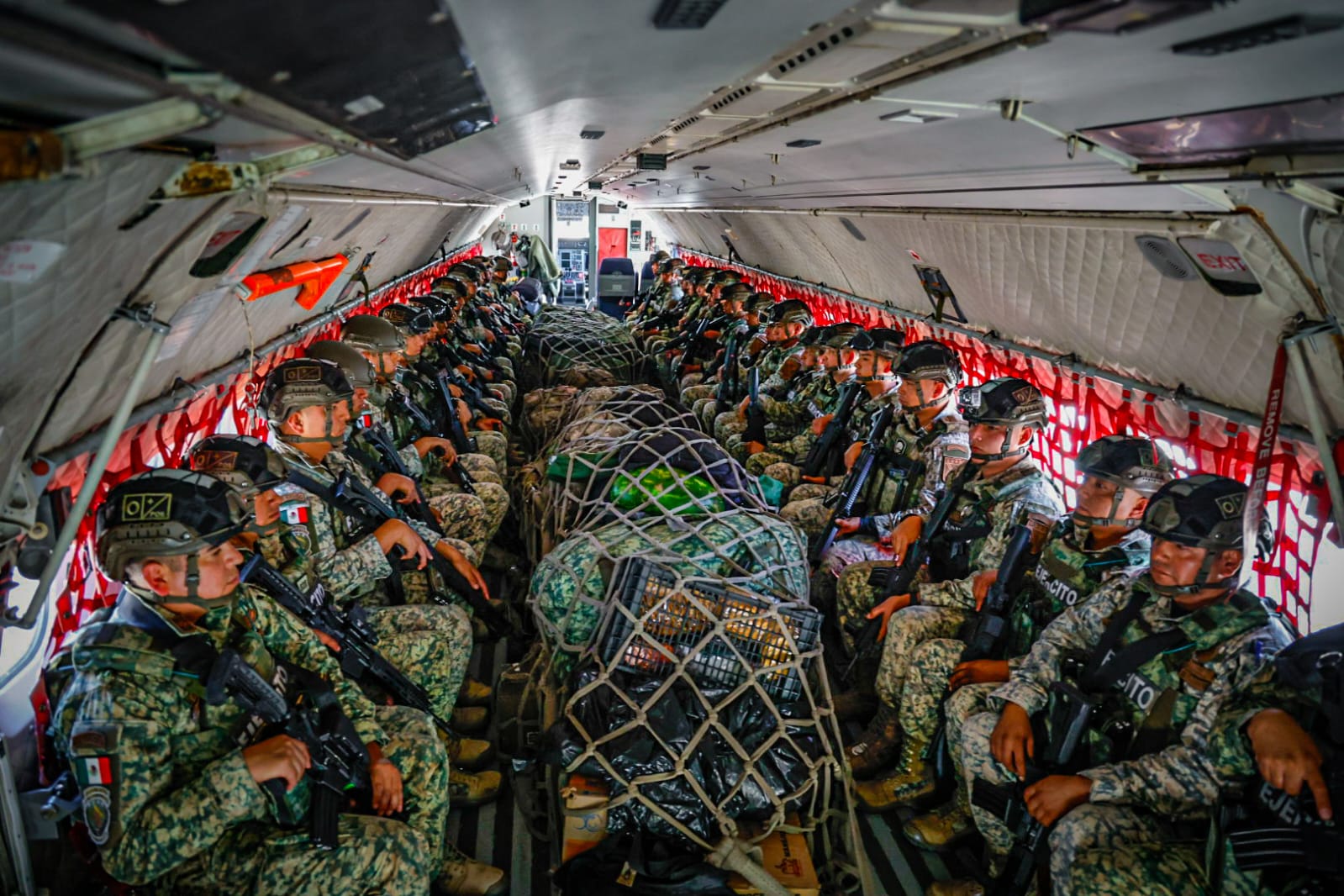 Se suman 150 fusileros paracaidistas del Ejército Mexicano a trabajos de seguridad en Sinaloa