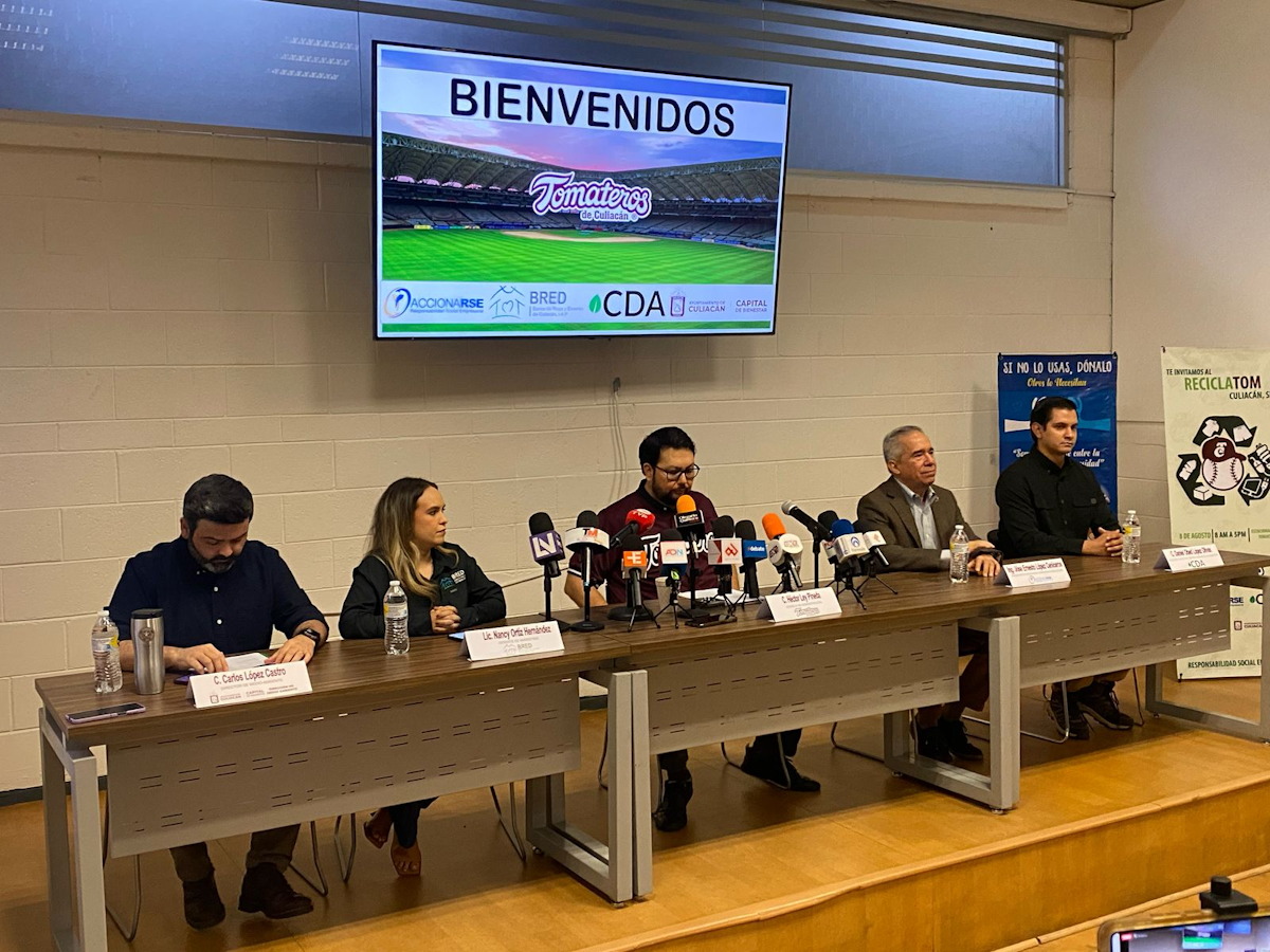 Tomateros de Culiacán invita al Reciclatón 2025