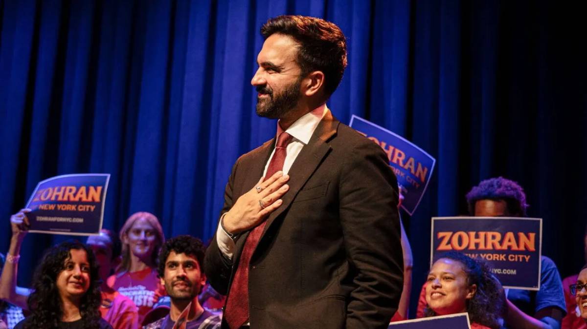 candidato demócrata a la alcaldía de Nueva York