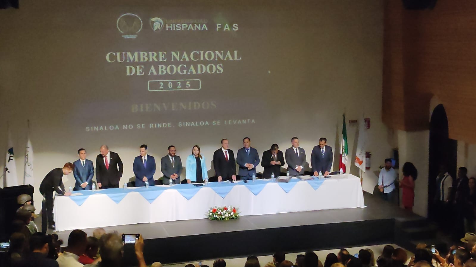 Abogados de México tienen su cumbre nacional en Los Mochis; resaltan que Sinaloa no rinde, se levanta