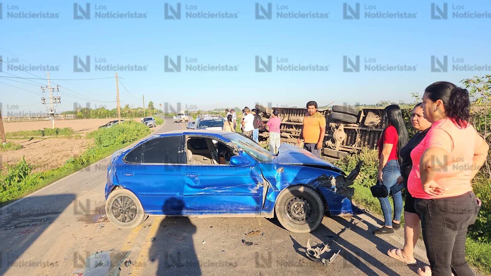 accidente de camion de jornaleros en navolato