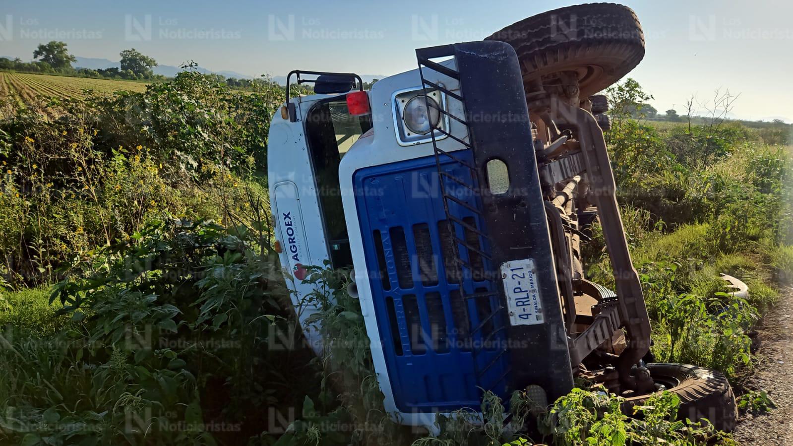 accidente de un camion de jornaleros en navolato