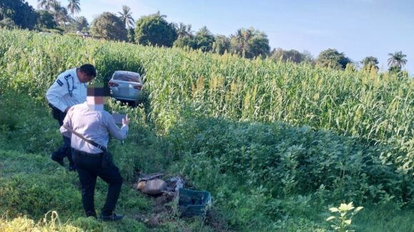 Choque en carretera estatal de Guasave deja a un hombre lesionado