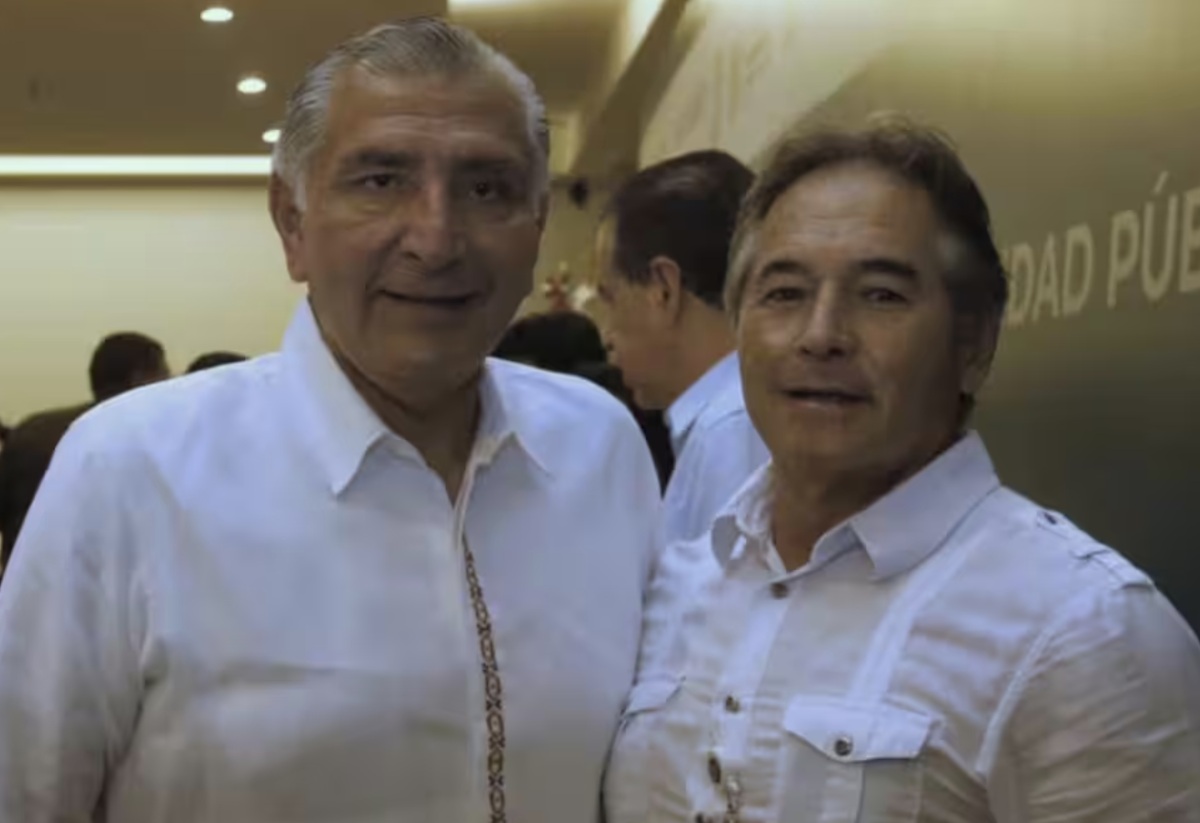 Adán Augusto López y Hernán Bermúdez