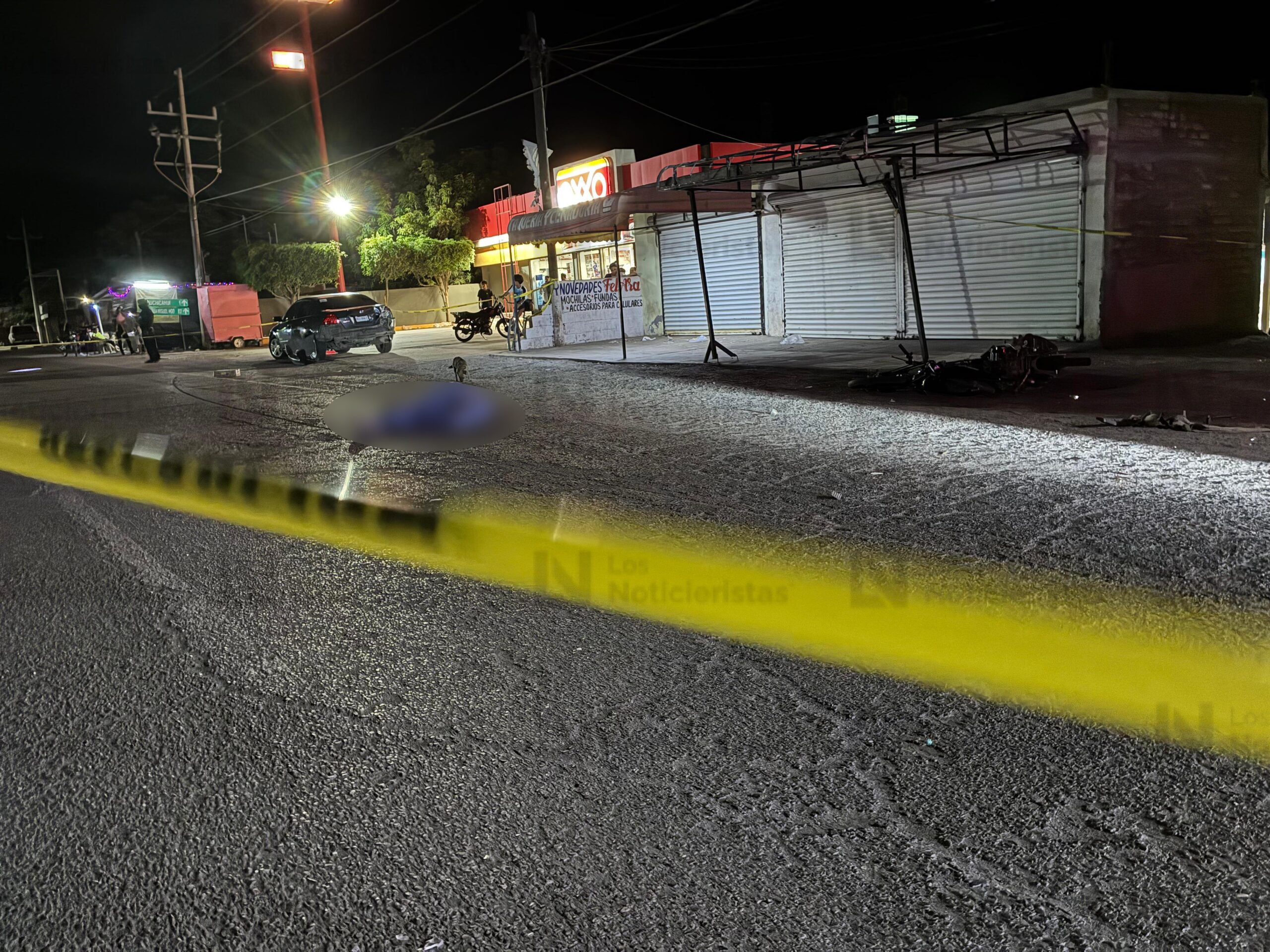 Adolescente fallece tras accidente en motocicleta en Mochicahui, El Fuerte