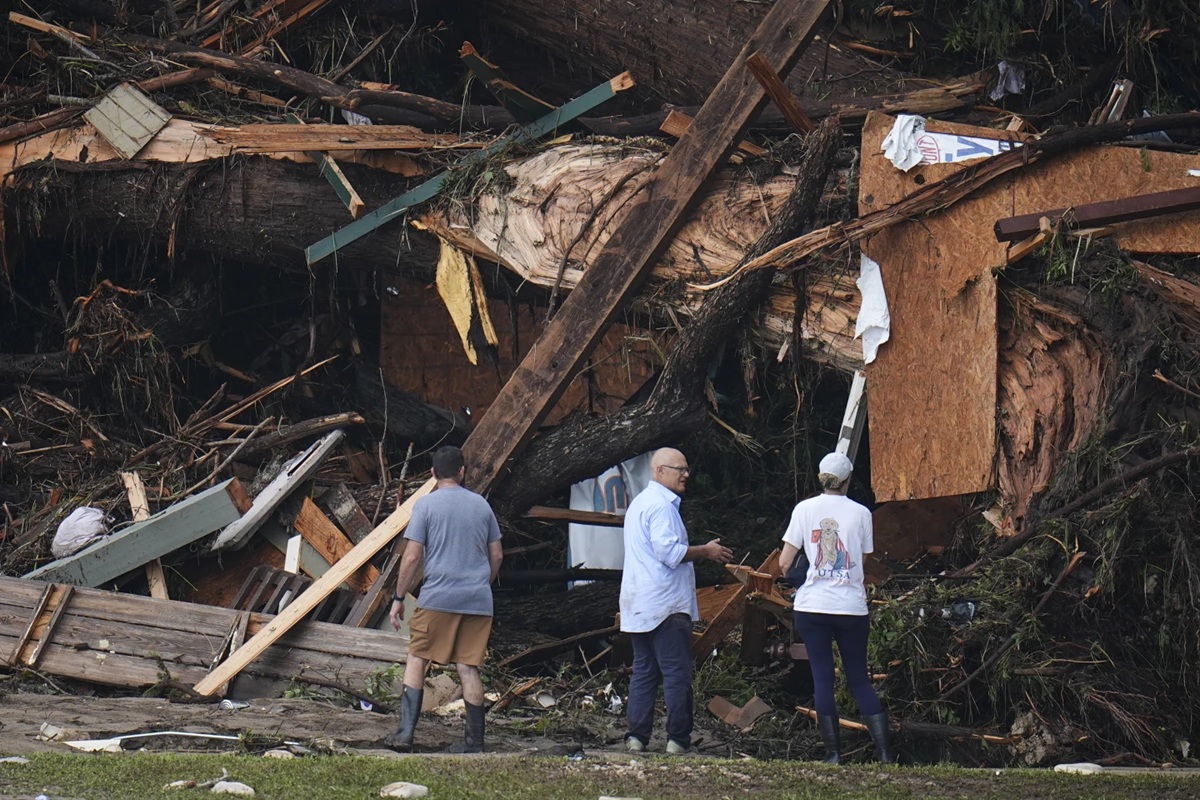 Afectaciones por inundaciones en Texas