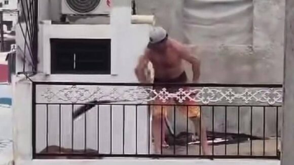 ¡Denunciado y detenido! Arrestan a hombre que agredió a ‘palazos’ a un perro en Mazatlán