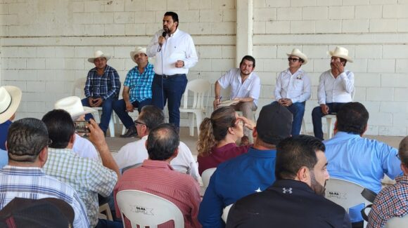 A través de apoyos como fertilizantes y créditos blandos, se busca mejorar el campo sinaloense: Bello Esquivel