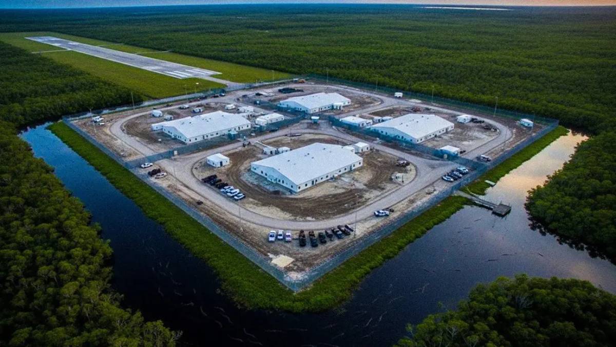 alligator alcatraz la nueva prision para migrantes en florida