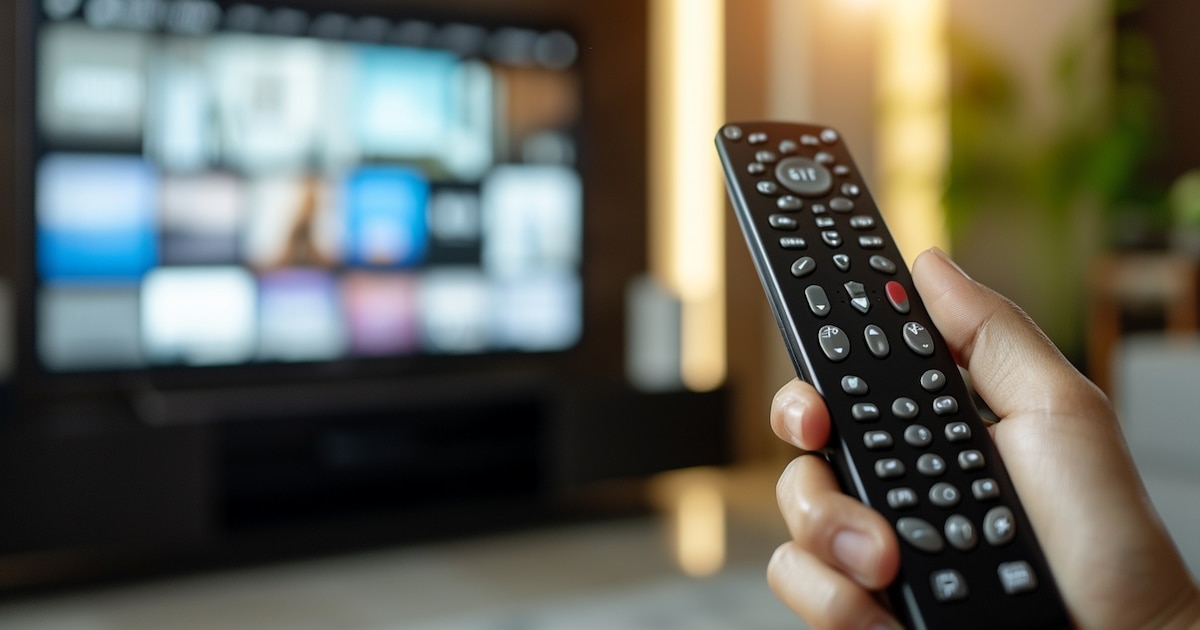 Aplicaciones en pantalla de T.V. y control