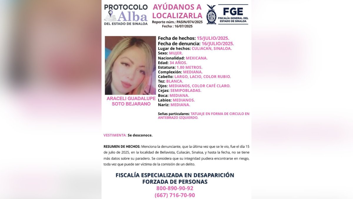 Araceli Guadalupe Soto Bejarano