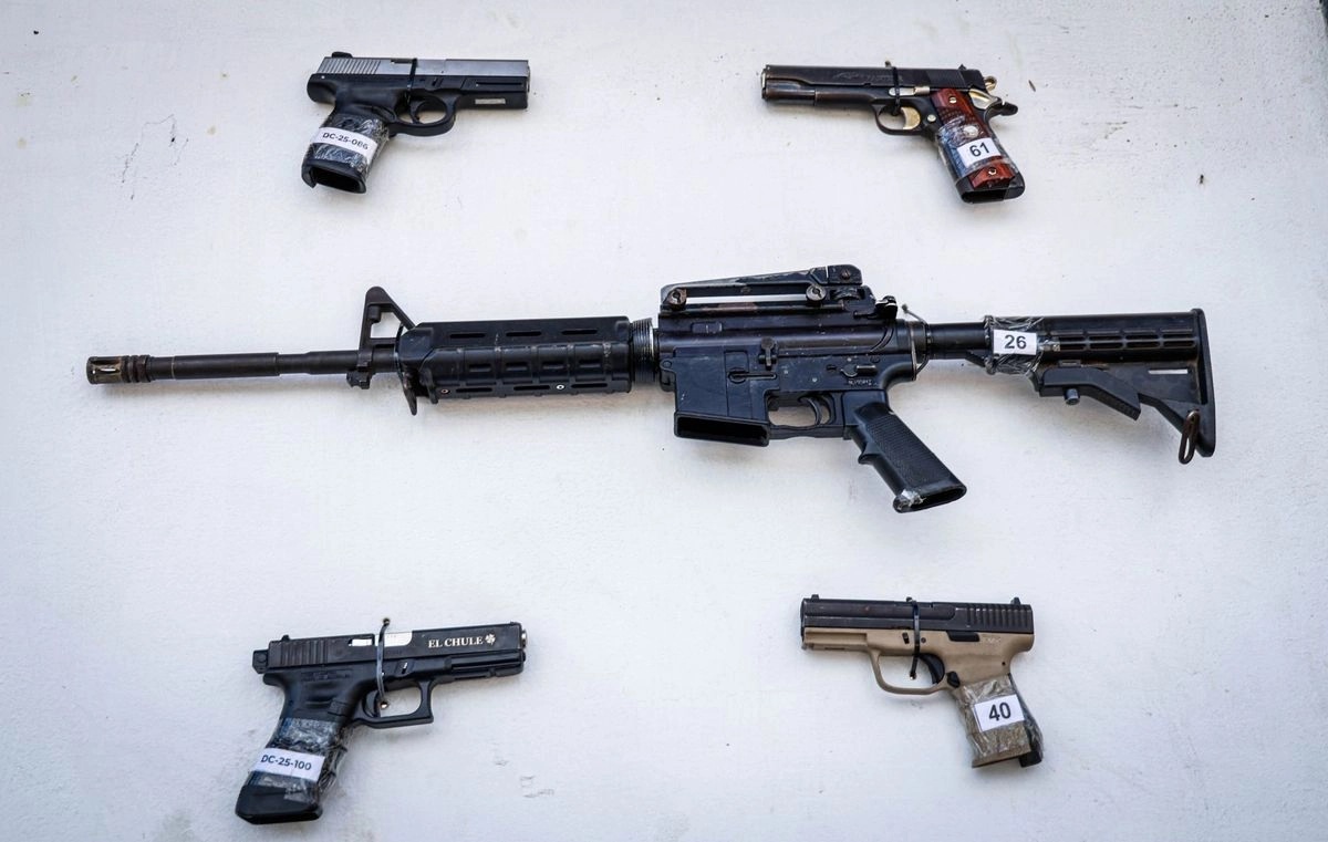 Armas decomisadas