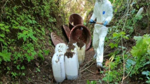 Destruyen dos áreas de concentración para la elaboración de drogas, en Cosalá