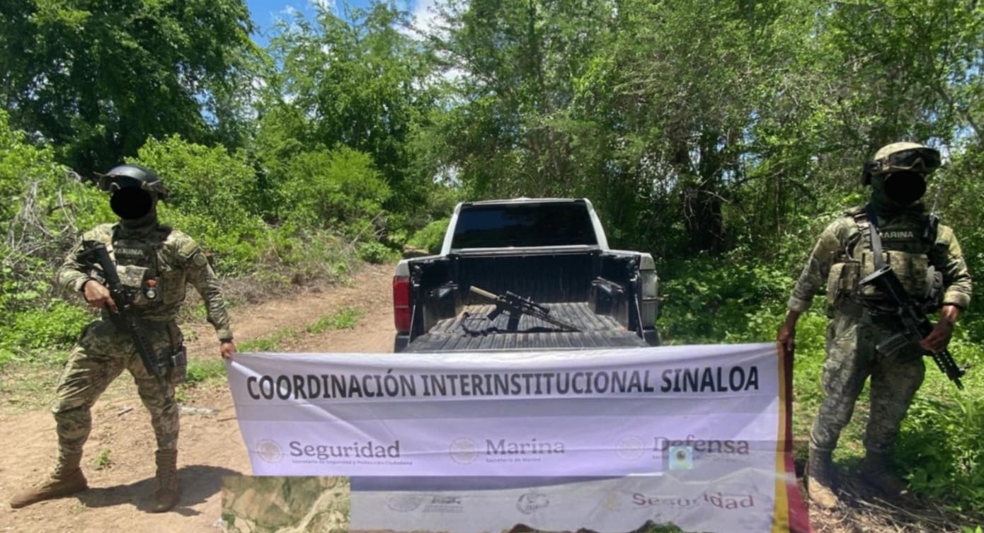 Aseguran vehículo en Baila, Culiacán