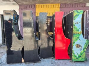 Aseguran maquinitas en Culiacán