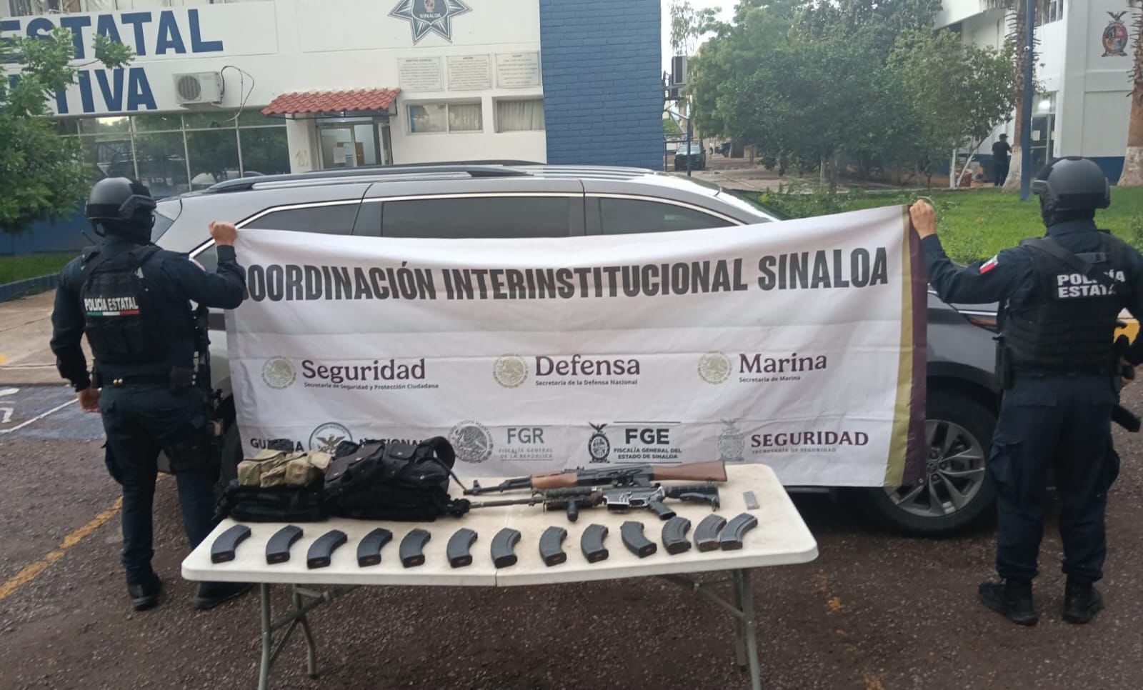 Aseguran una camioneta en Culiacán