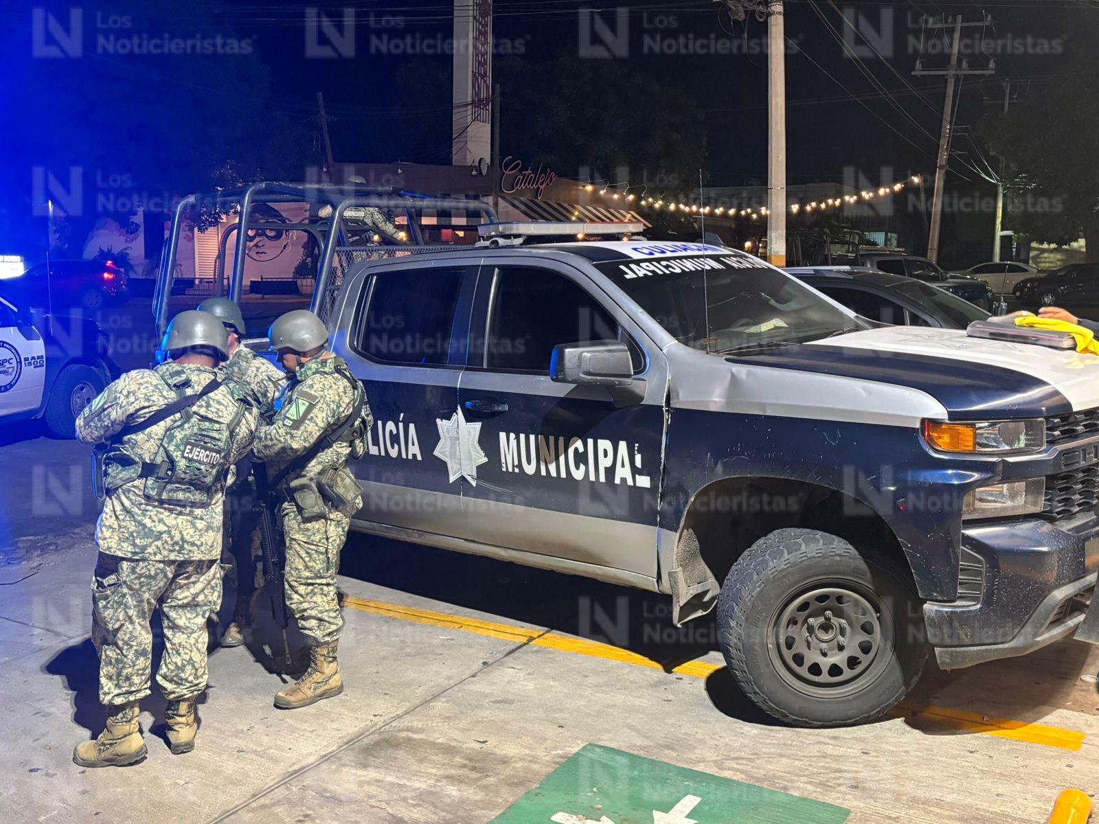 Atacan a balazos a policía municipal en Las Quintas, Culiacán