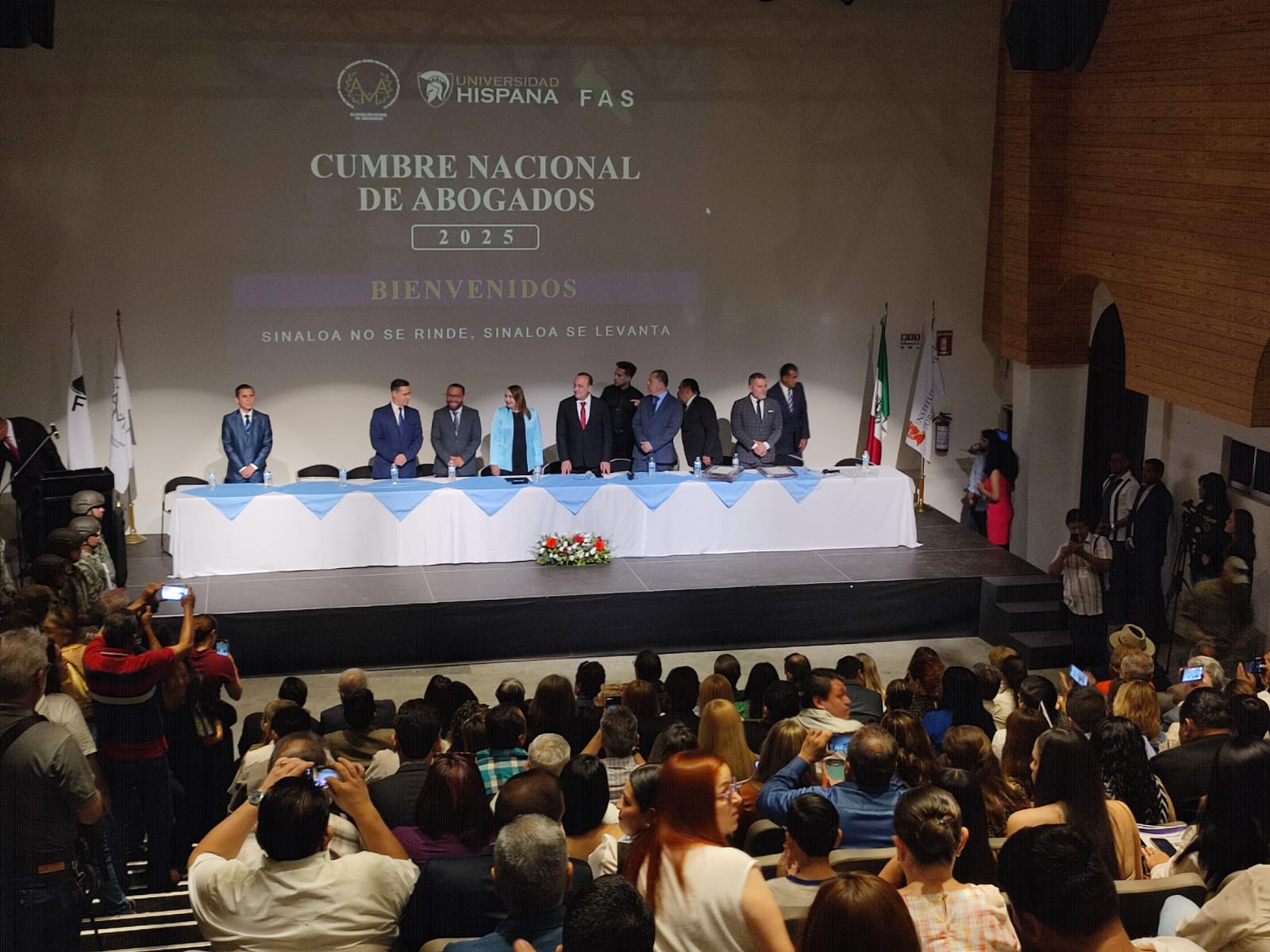 Abogados de México tienen su cumbre nacional en Los Mochis; resaltan que Sinaloa no rinde, se levanta