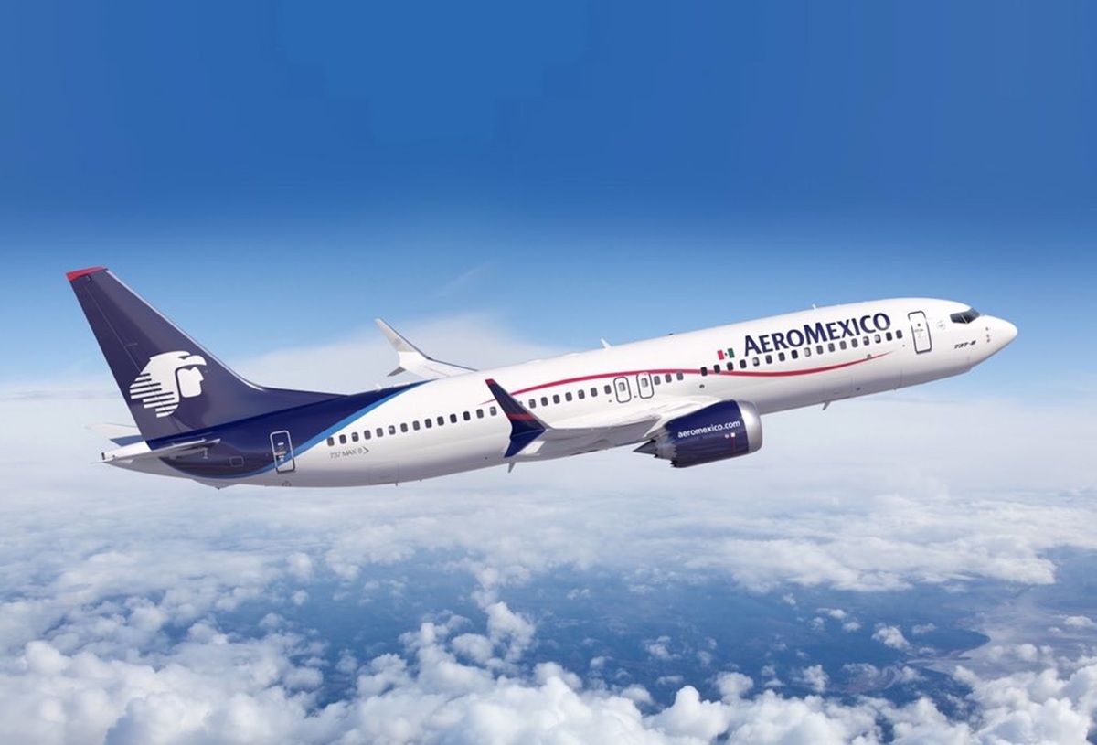 Avión de Aeroméxico