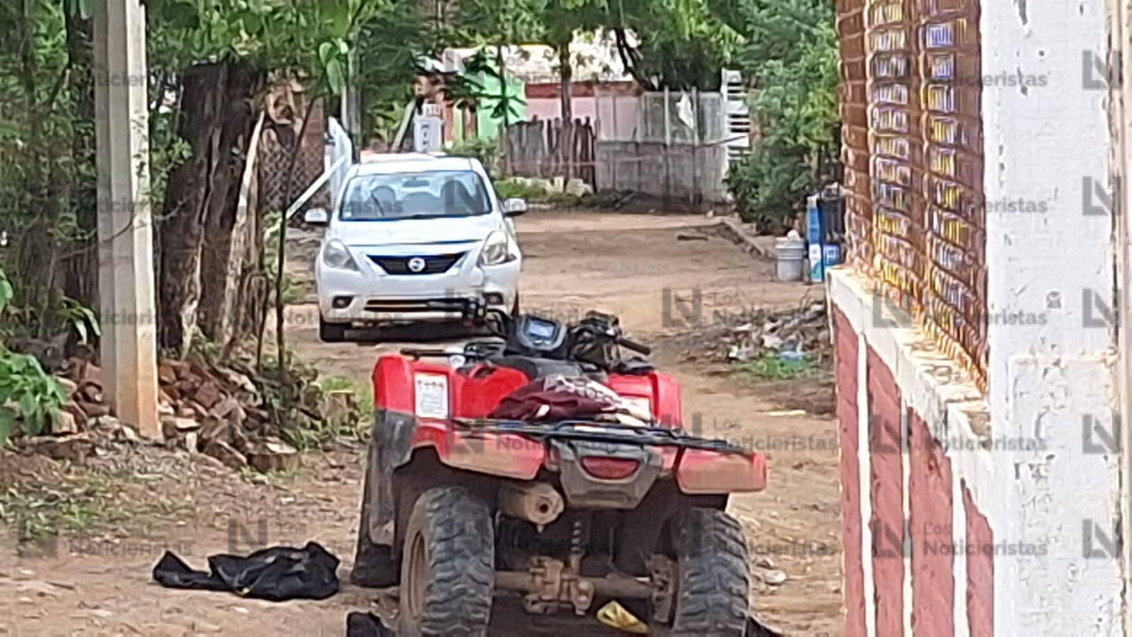 Tras reporte de tres personas sin vida en camioneta, se desata balacera en El Pozo, Imala de Culiacán