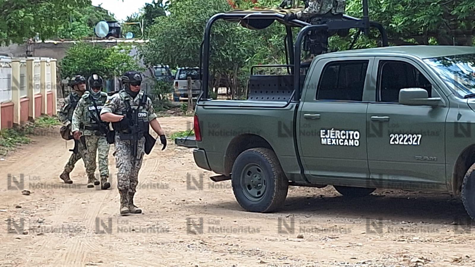 Tras reporte de tres personas sin vida en camioneta, se desata balacera en El Pozo, Imala de Culiacán