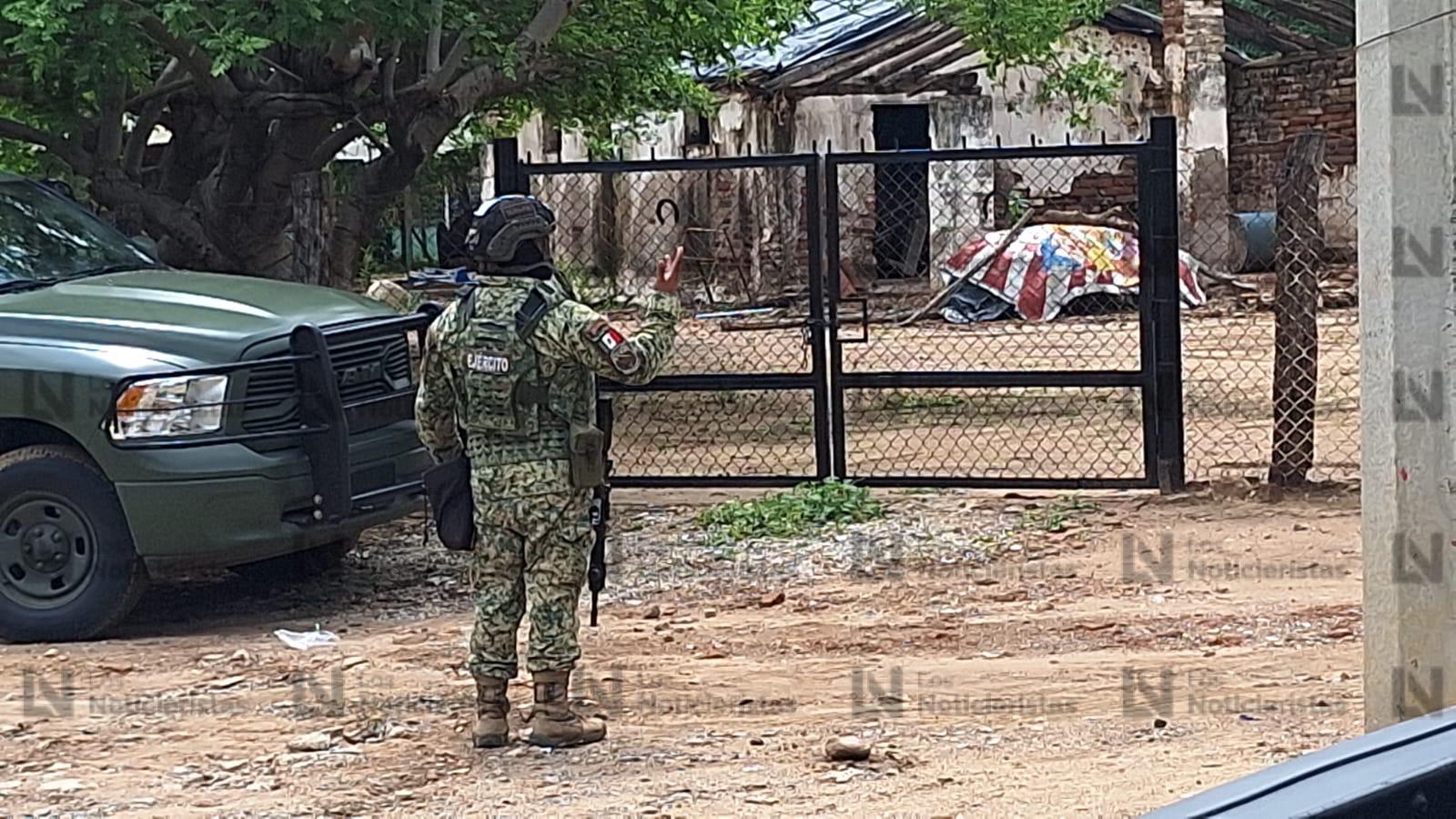 Tras reporte de tres personas sin vida en camioneta, se desata balacera en El Pozo, Imala de Culiacán