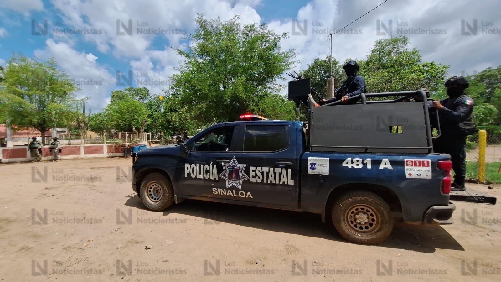 Tras reporte de tres personas sin vida en camioneta, se desata balacera en El Pozo, Imala de Culiacán